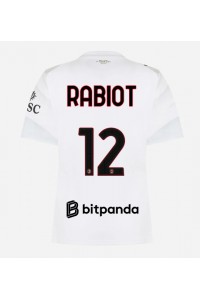 AC Milan Adrien Rabiot #12 Fotballdrakt Borte Klær Dame 2026-27 Korte ermer